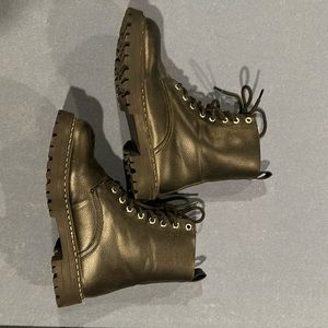 Combat boots black size 7